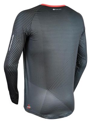 Maillot de manga larga Raidlight Dynamic Negro Hombre