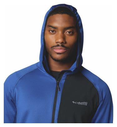 Veste Polaire à Capuche Columbia Triple Canyon II Bleu/Noir