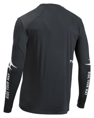 Northwave Sharp Langarm-Trikot für Herren, schwarz
