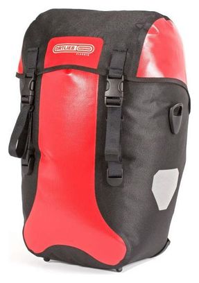 Paar Ortlieb Bike Packer Classic 40L Bagagetassen Rood / Zwart