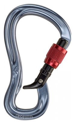 Mousqueton Black Diamond Gridlock Screwgate Red