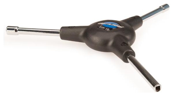 Park Tool SW-15C 3-Way Internal Nipple Spoke Wrench