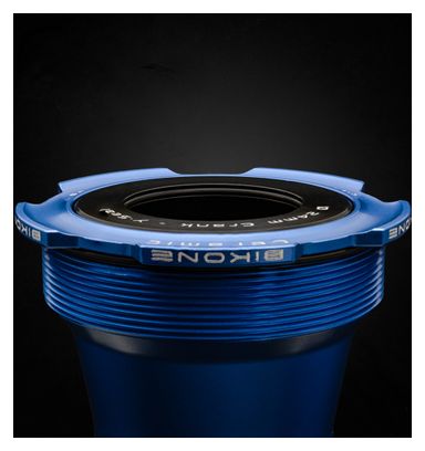 Eje de pedalier cerámico Bikone PowerSet T47 para Shimano UAE Team Emirates Edition Azul