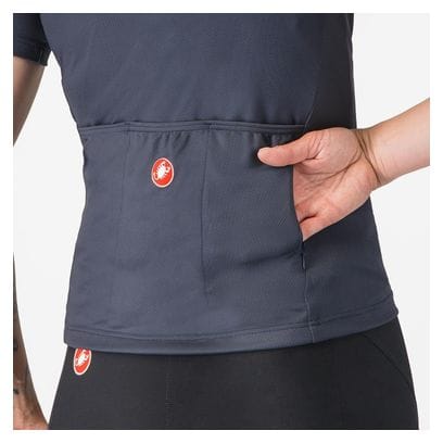 Castelli Libera 2 Kurzarm Trikot Damen Blau