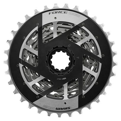 Sram Force XG-1270 E1 12-speed zilveren cassette