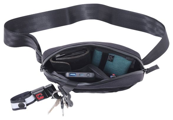 Borsa a tracolla Chrome Barrage 2L Nero
