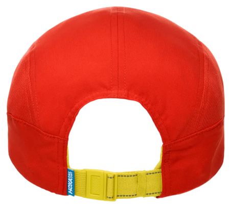 Cappellino Hoka Run Rosso