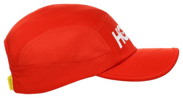 Cappellino Hoka Run Rosso