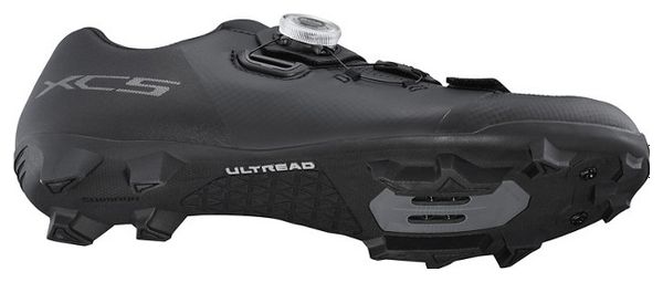 Paar Shimano XC502 Large MTB Schoenen Zwart