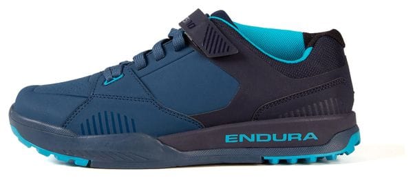 Chaussures VTT Pédales automatiques Endura MT500 Burner Bleu Marine