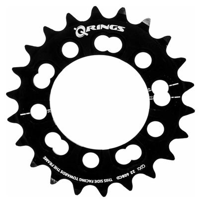 ROTOR QX2 Inner Chainring 60mm Black