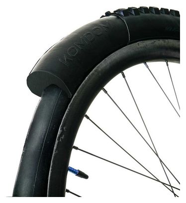 Paar Mr Wolf Komdom Anti-Knirsch-Schaumstoffpolster 27.5'' Schwarz