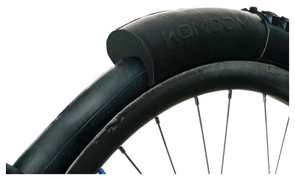 Paar Mr Wolf Komdom Anti-Knirsch-Schaumstoffpolster 27.5'' Schwarz