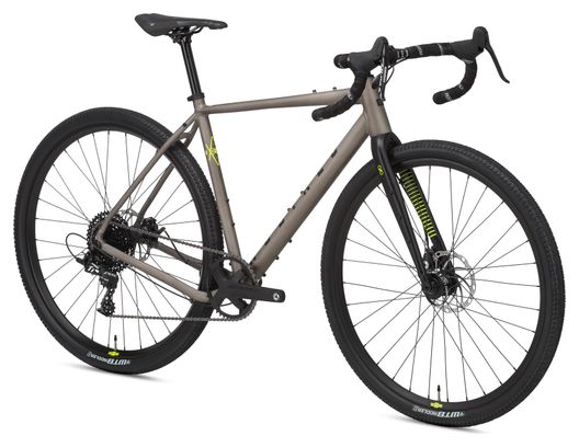 Gravel Bike NS Bikes Rag+ 3 Sram Apex 11V 700 mm Brown Raw 2022