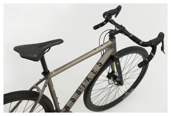 Bicicleta de gravilla NS Bikes Rag+ 3 Sram Apex 11V 700 mm Marrón Crudo 2022