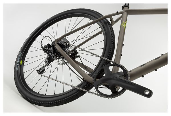 Gravel Bike NS Bikes Rag+ 3 Sram Apex 11V 700 mm Brown Raw 2022