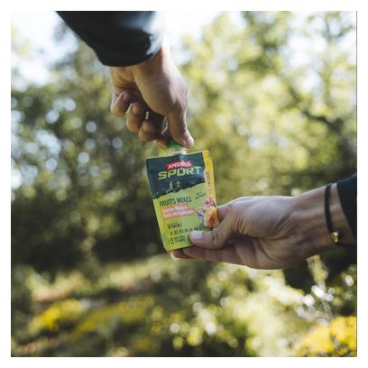 Purea energetica Andros Sport Mela/Mango/Frutto della passione 144 g
