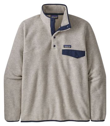 Pull Léger en Polaire Patagonia Synchilla Snap-T Gris