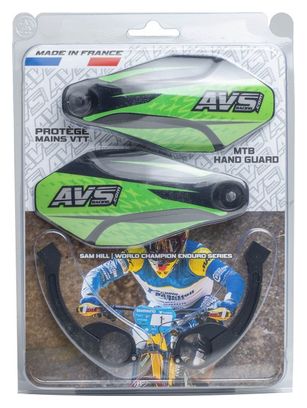 Handguards AVS Graphic Kit Green / Black