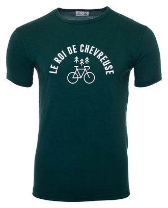 LeBram x Sports d'Époque Roi de Chevreuse T-Shirt Bottle Green