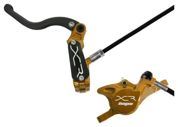 Hope XCR Pro X2 Disc Break - Front Bronze Black Hose