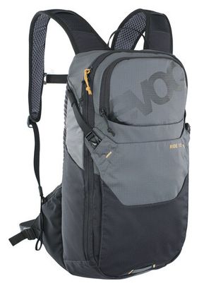 Mochila Evoc Ride 12L Gris / Negro + Bolsa de Agua 2L