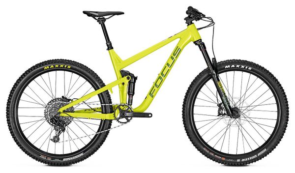 Focus Jam 6.8 Sieben vollgefedertes Fahrrad Sram NX Eagle 12s Yellow 2019