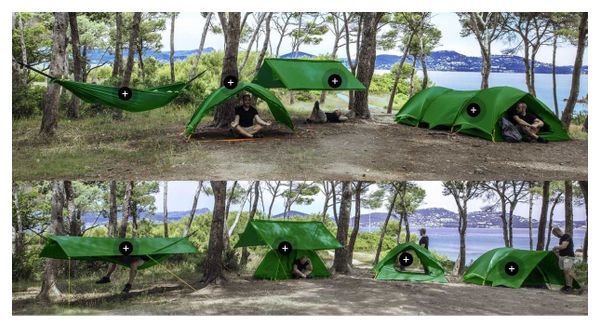 Tente Modulable Qaou Adventure V4 Vert