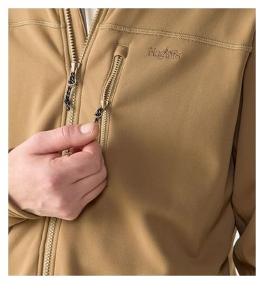 Haglöfs Rosson Mid Bruin Fleece voor Heren