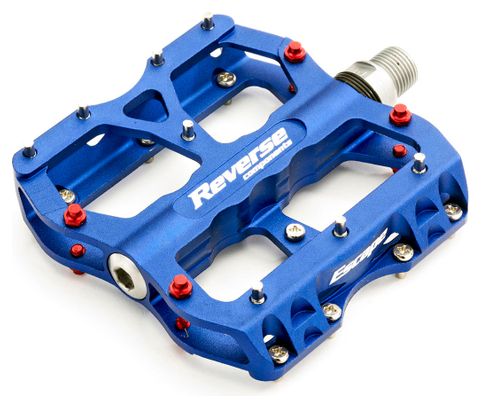 Reverse Escape Flat Pedals - Blue