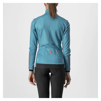 Dames Castelli Dinamica Jas Blauw / Grijs