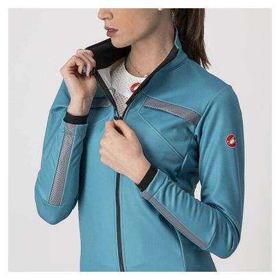 Dames Castelli Dinamica Jas Blauw / Grijs