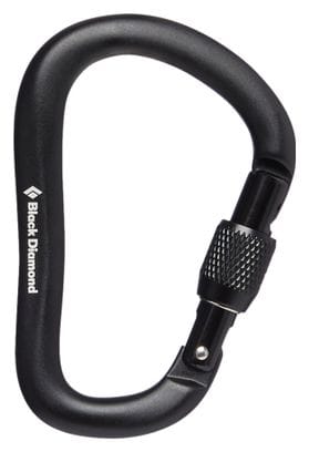 Black Diamond Rocklock Screwgate Carabiner Carabiner Black