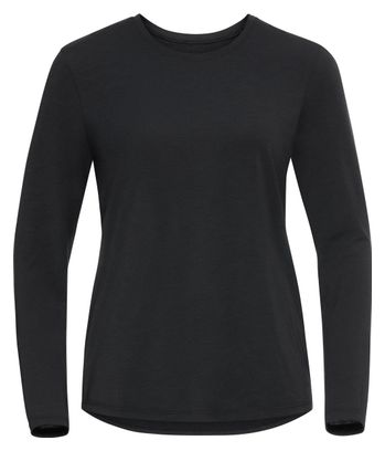 Women's Odlo Halden Long Sleeve Jersey Black