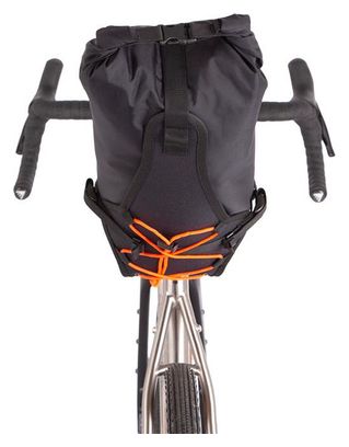 Restrap Satteltasche Saddle Bag 8L Schwarz Orange