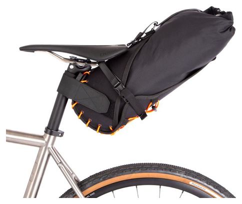 Restrap Satteltasche Saddle Bag 8L Schwarz Orange