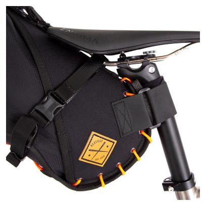 Restrap Satteltasche Saddle Bag 8L Schwarz Orange