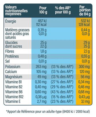 Andros Sport Energie-Püree Apfel/Erdbeere/Johannisbeere 114 g