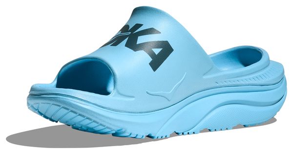 Chaussures de Récupération Hoka Ora Athletic Slide Bleu Unisexe