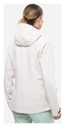 Veste imperméable Millet Seneca Storm 3L Beige Femme