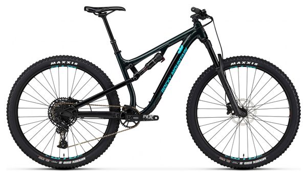 Rocky Mountain 2020 Instinct Alloy 30 29 '' Vollfederung MTB Sram SX Eagle 12V Schwarz / Blau