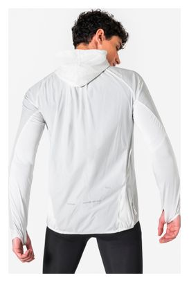 Giacca antivento Kiprun Wind Run 900 grigia da uomo