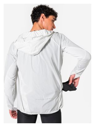 Giacca antivento Kiprun Wind Run 900 grigia da uomo