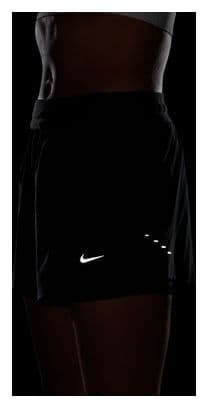 Pantalón Corto 2 en 1 Nike Dri-Fit Swift Negro, Mujer