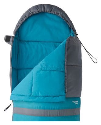 Sac de Couchage Loisir Verdon Lite Junior Gris et bleu Droit