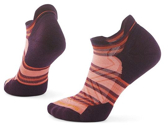 Chaussettes Running Femme Smartwool Targeted Cushion Low Ankle Orange/Violet