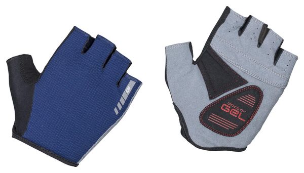 GripGrab EasyRider Padded Short Gloves Blue