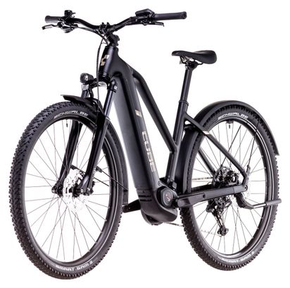 Cube Nuride Hybrid Pro 600 Allroad Trapezio Bicicletta ibrida elettrica Shimano Cues 10S 600 Wh 29'' Nero 2025