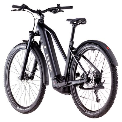 Cube Nuride Hybrid Pro 600 Allroad Trapezio Bicicletta ibrida elettrica Shimano Cues 10S 600 Wh 29'' Nero 2025