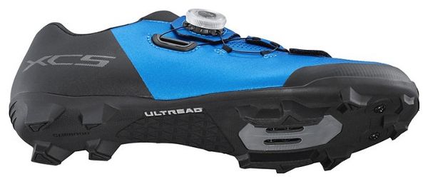 Paire de Chaussures VTT Shimano XC502 Bleu